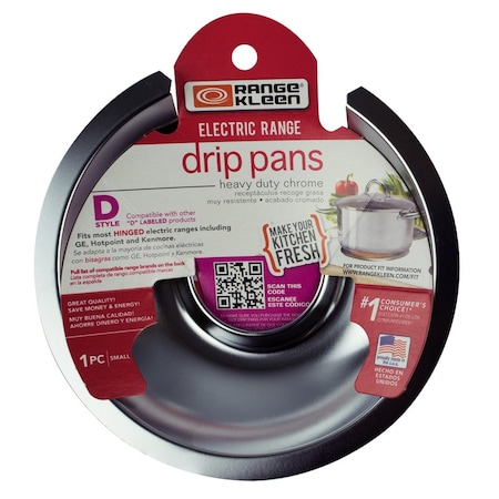 Range Kleen DRIP PAN CHROM 6.5""WX6""L 105A